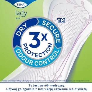 Анатомічні устілки TENA Lady slim NORMAL, 12 шт.