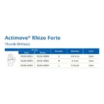 Бандаж для великого пальця Actimove Professional Line, розмір L (лівий), сірий, 1 шт.: ціни та характеристики