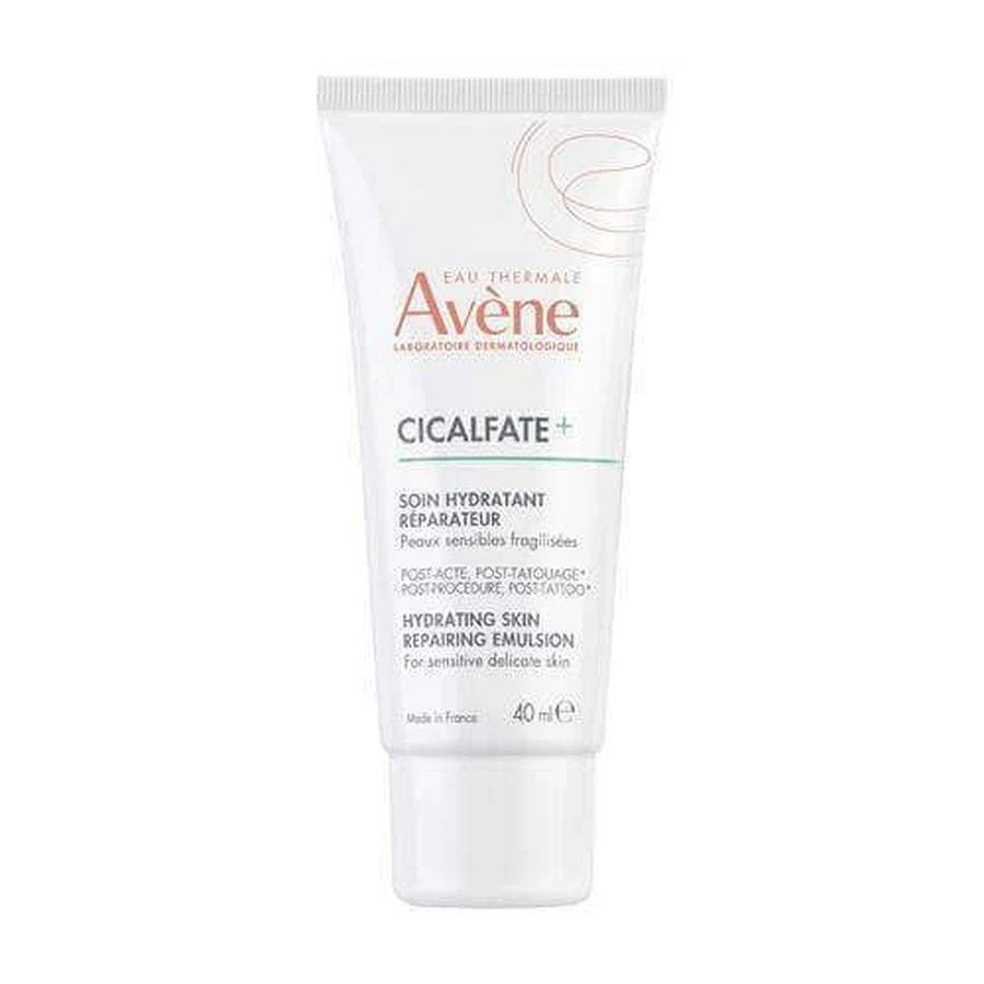 Зволожуюча регенеруюча емульсія AVENE CICALFATE+, 40 мл: ціни та характеристики