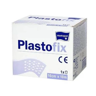 PLASTOFIX Нетканая клейкая лента 10смx10м нестерильная