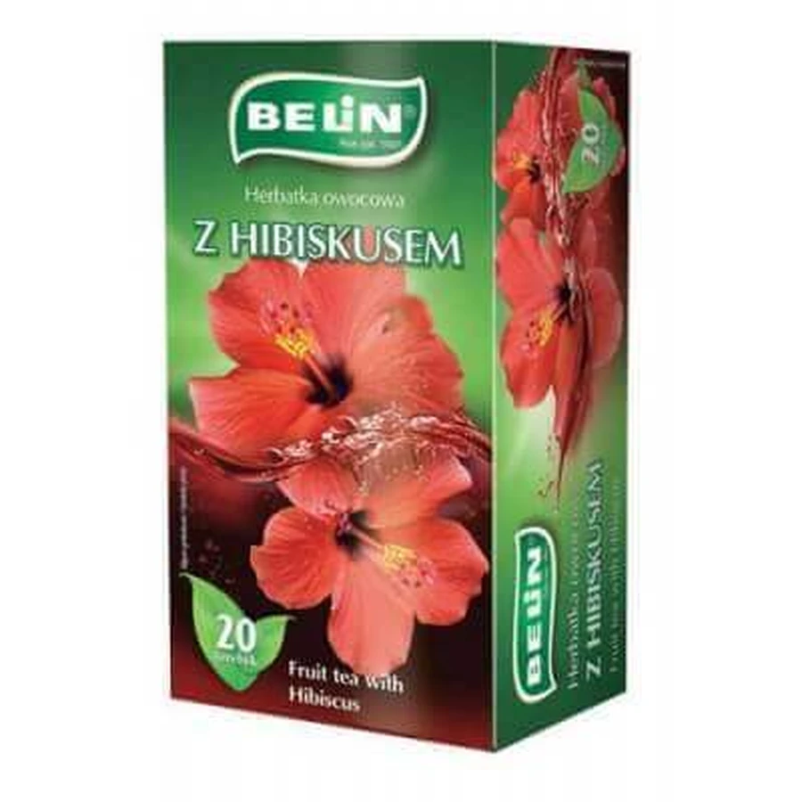 Чай BELIN с гибискусом, 20 пакетиков: цены и характеристики