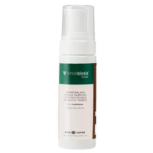 Пінка для вмивання обличчя, що глибоко очищує, Vincobiosis Acenic Dermobalans Deep Cleansing Foaming Face Wash, 150 мл