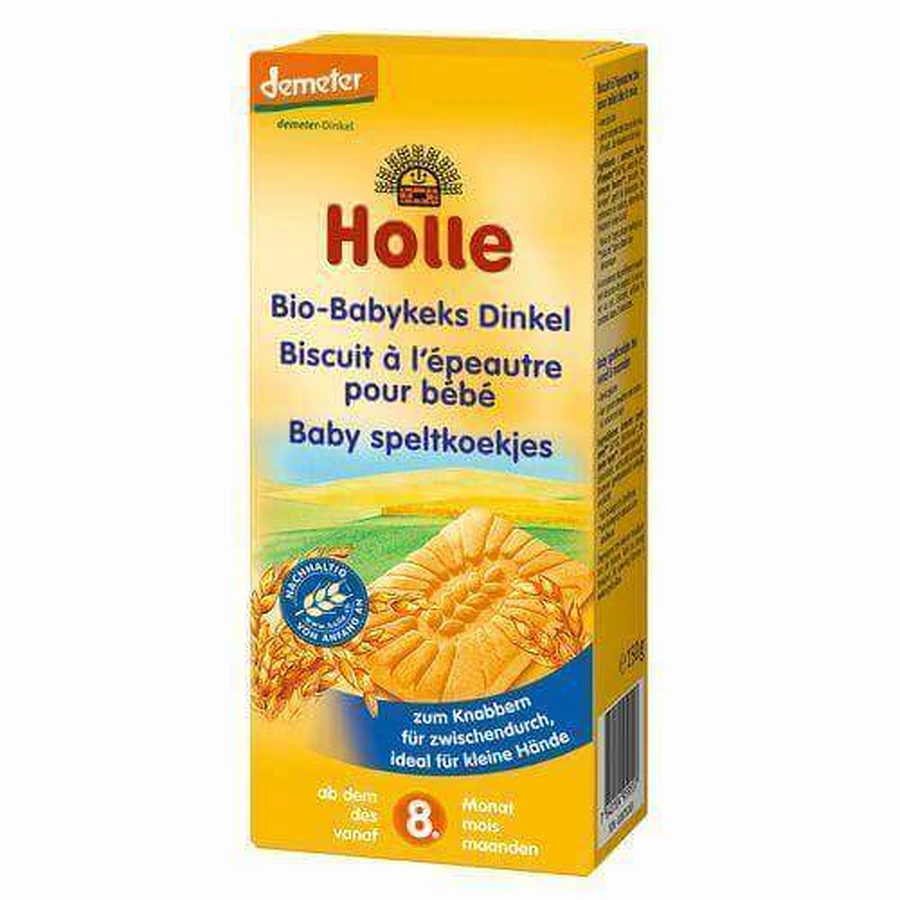 HOLLE Дитяче печиво з полби, 150г: ціни та характеристики