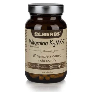 SOLHERBS Вітамін K2MK-7, 60 капсул