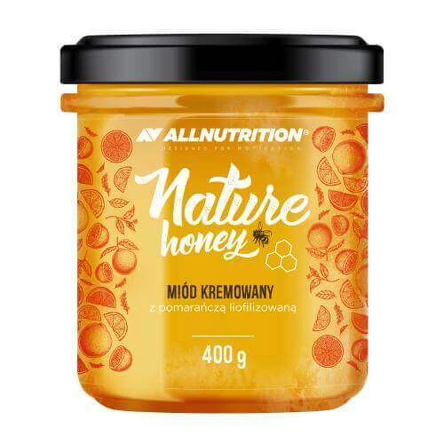 Allnutrition Nature Honey Мед вершковий з апельсином, 400 г: ціни та характеристики