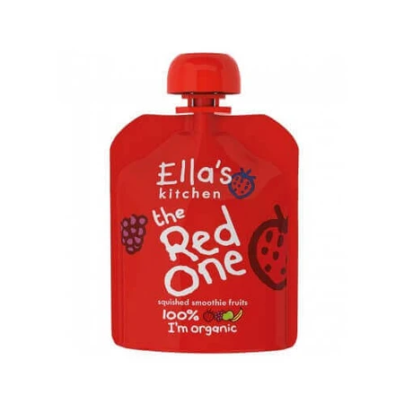 Ella's Kitchen BIO RED ONE Фруктовое пюре с клубникой, 5x90 г: цены и характеристики