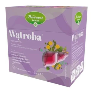 Фіточай Herbapol Печінка, 20 шт.
