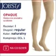Довгі компресійні панчохи JOBST OPAQUE CCL1 натуральні, розмір 1 ZP