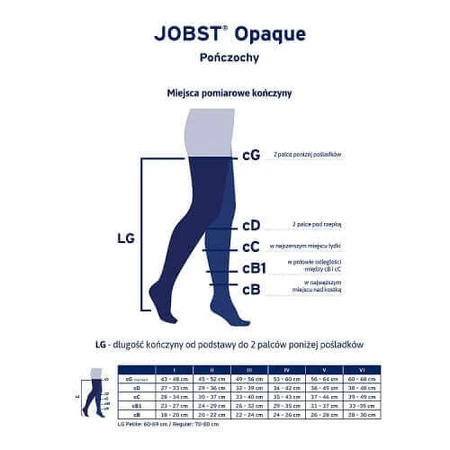 Довгі компресійні панчохи JOBST OPAQUE CCL1 натуральні, розмір 1 ZP: ціни та характеристики