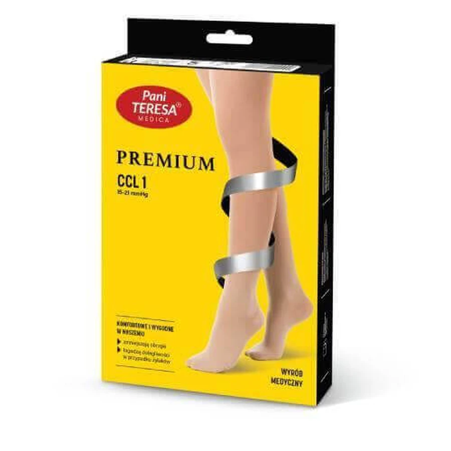 PANI TERESA PREMIUM Компрессионные колготки для беременных, размер III, черный BROKEN TEXTILE PACKING: цены и характеристики