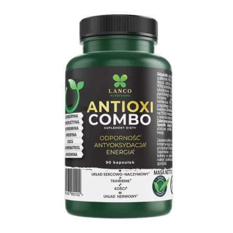 LANCO NUTRITIONS Антиокси Комбо, 90 капсул: цены и характеристики