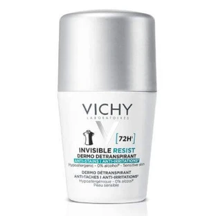 VICHY Invisible Resist Антиперспірант проти подряпин рулонний, 50мл, VICHY Invisible Resist Антиперспірант проти подряпин, 50мл