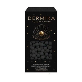 DERMIKA LUXURY CAVIAR Икорная сыворотка против морщин в капсулах для дневного и ночного применения, 60 г