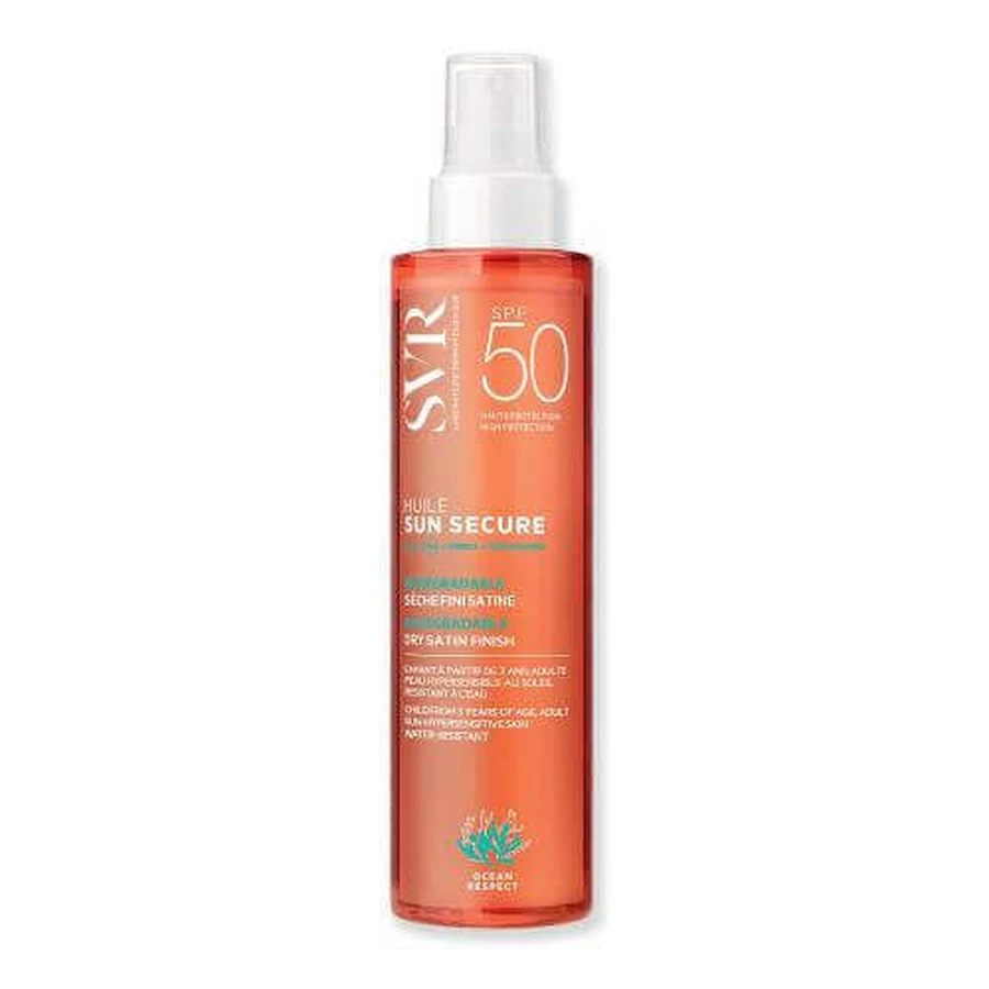 SVR SUN SECURE HUILE Суха олія SPF50, 200 мл: ціни та характеристики