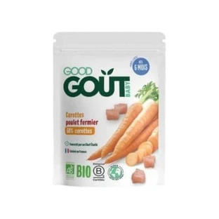 Good Gout BIO Морковь с органической курицей, 190 г