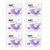 Набор SENI ACTIVE PLUS XL, 6 x 10 шт. - Эластичные впитывающие трусы