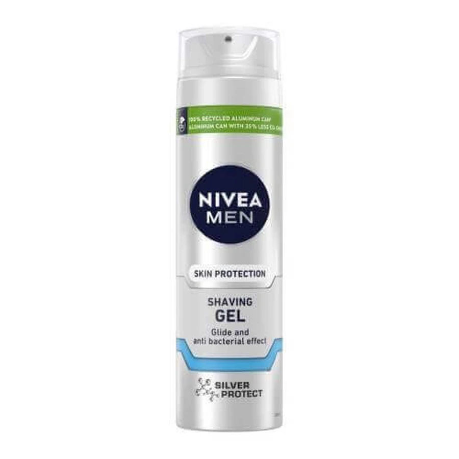 NIVEA MEN Silver Protect Гель для бритья, 200 мл: цены и характеристики