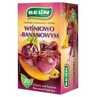 Belin Фруктовый чай со вкусом вишни и банана, 20 x 2 г
