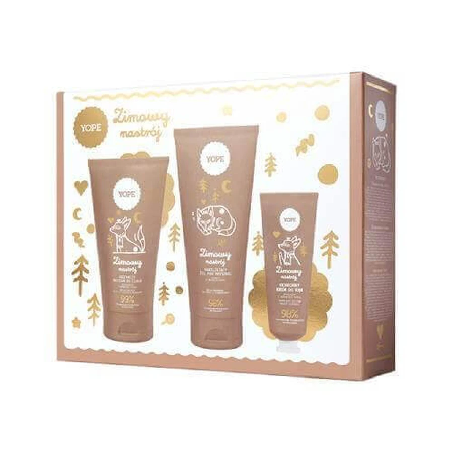 Yope Winter Mood Set Лосьйон для тіла, 150 мл + Гель для душу, 150 мл + Крем для рук, 50 мл: ціни та характеристики