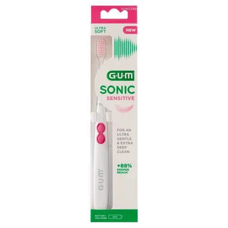 Зубная щетка SUNSTAR GUM SONIC SENSITIVE: цены и характеристики