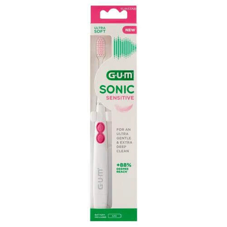 Зубная щетка SUNSTAR GUM SONIC SENSITIVE: цены и характеристики