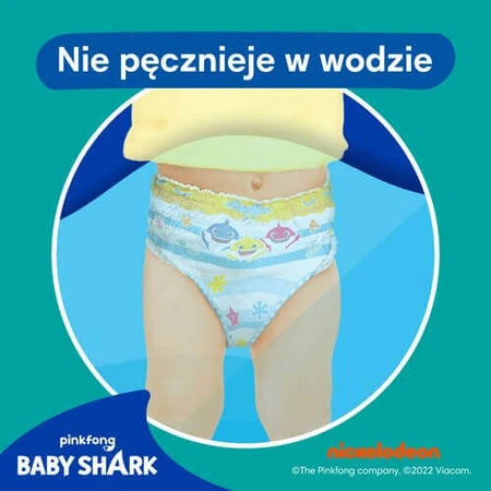Pampers Splashers 5-6 (14+ кг) одноразові підгузки для плавання Baby Shark, 10шт: ціни та характеристики