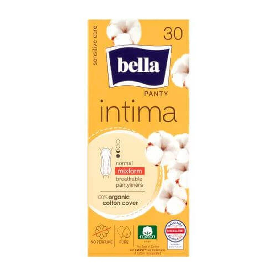 Ультратонкі гігієнічні прокладки BELLA Panty Intima Normal Maxiform, 30 шт.: ціни та характеристики