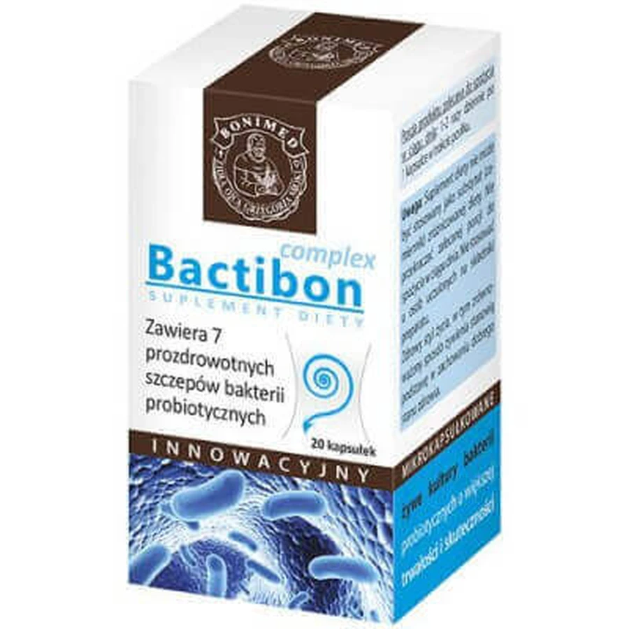 Комплекс Bactibon - 20 капсул: цены и характеристики