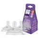 AVENT Natural Набор натуральных пустышек для бутылочек 0-6м+, 3 шт.