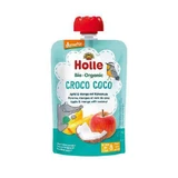 HOLLE Біо Органічний фруктовий мус з яблуком, манго та кокосом, 100г