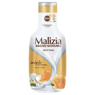 Лосьон для ванны Malizia "Мед и имбирь", 1000 мл