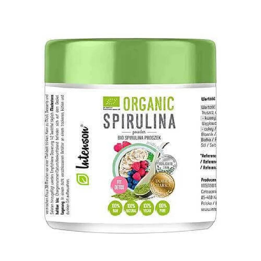 INTENSON Bio Спіруліна в порошку, 100г: ціни та характеристики