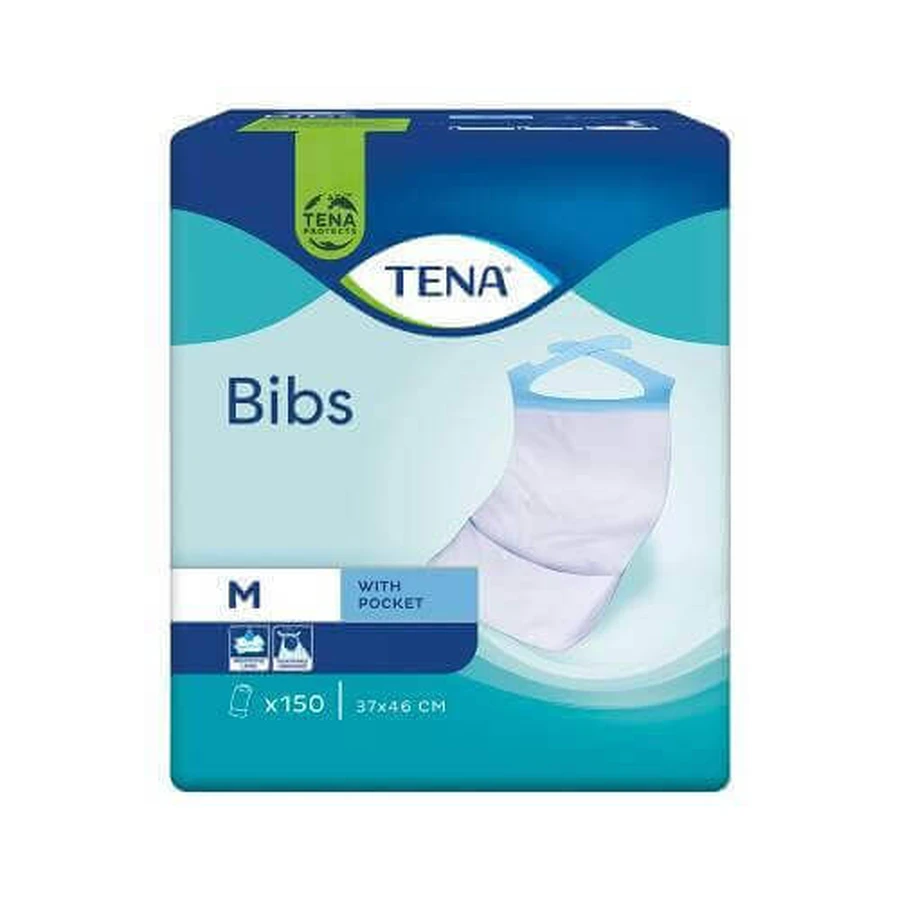 Tena Нагрудники для дорослих M 37 x 46 см, 150 шт.: ціни та характеристики