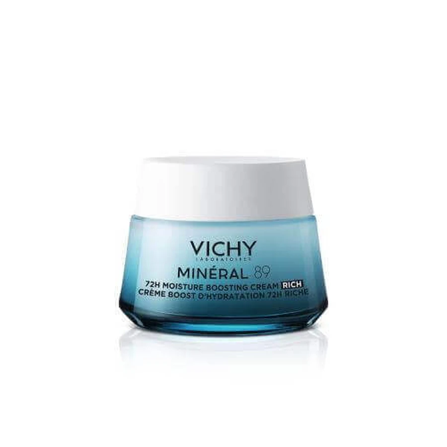 VICHY MINERAL 89 Насичений зволожуючий та відновлюючий крем 72 години, 50 мл: ціни та характеристики
