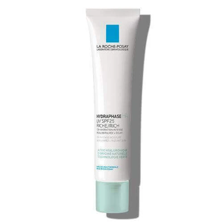 LA ROCHE-POSAY Hydraphase HA UV SPF25 Багатий крем з гіалуроновою кислотою, 40 мл: ціни та характеристики