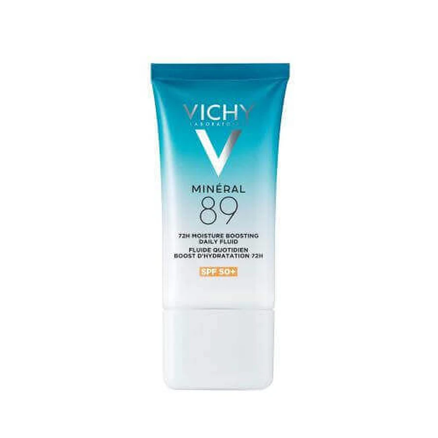 VICHY MINERAL 89 невидимий крем-флюїд з гіалуроновою кислотою SPF50, 50 мл: ціни та характеристики