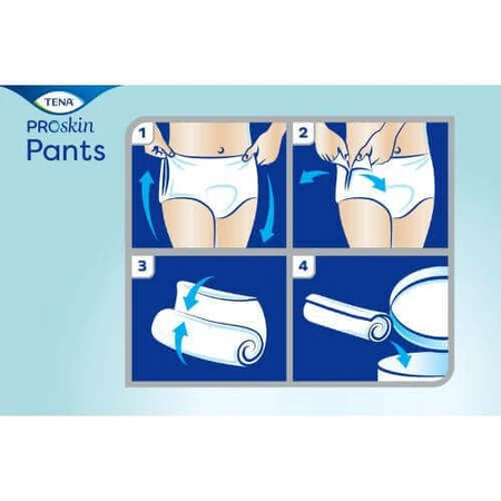 TENA Pants ProSkin Plus L поглинаючі трусики, 10шт: ціни та характеристики