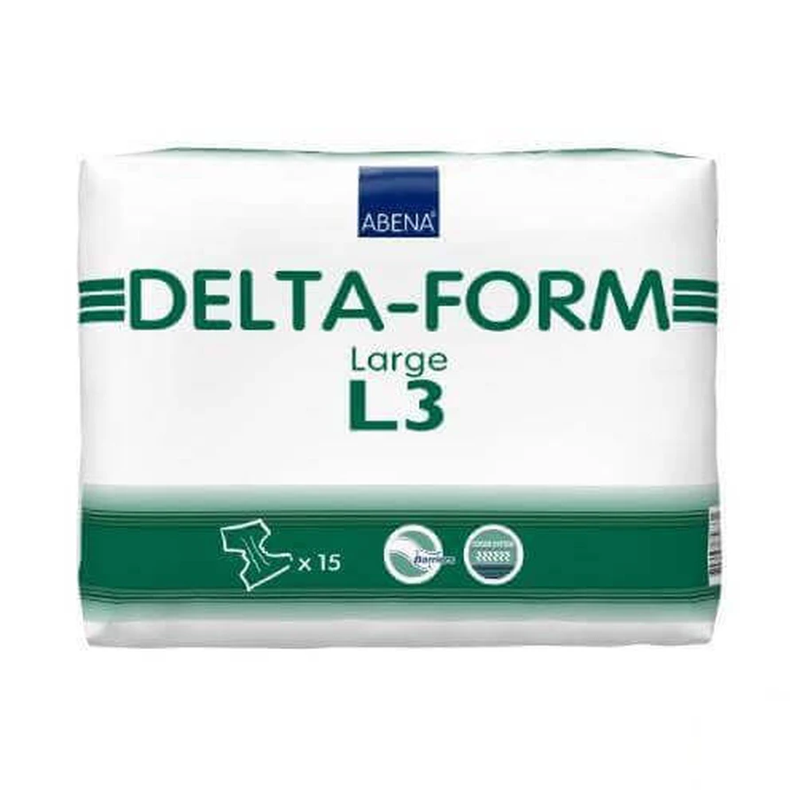 Подгузники для взрослых ABENA DELTA-FORM Large L3, 15 шт.: цены и характеристики