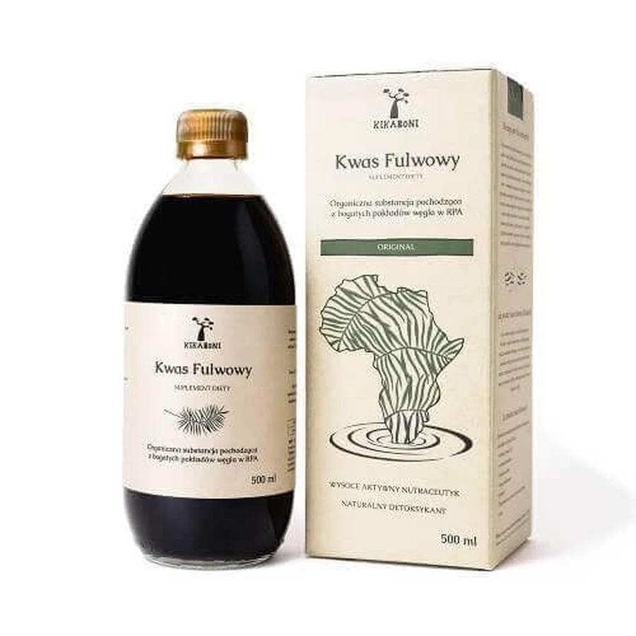 Kikaboni Fulvic Acid, 500 мл: цены и характеристики