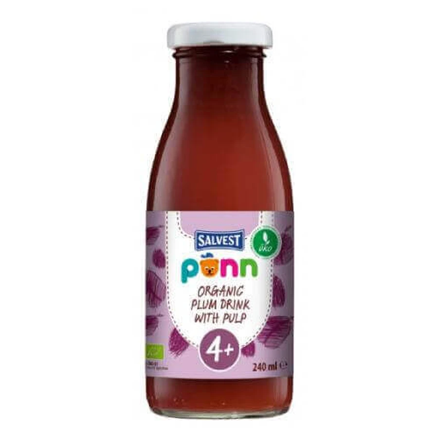 SALVEST PÕNN BIO Сливовый сок с мякотью, 240 мл: цены и характеристики