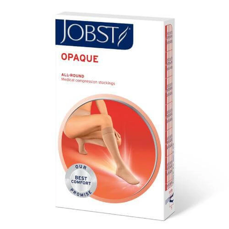 Короткі компресійні гольфи JOBST OPAQUE CCL2 чорні, розмір 3 OP: ціни та характеристики