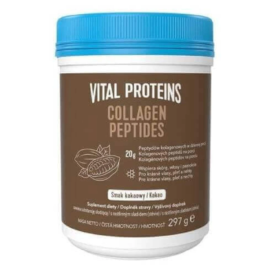 VITAL PROTEINS Колагенові пептиди зі смаком какао, 297 г: ціни та характеристики