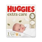 HUGGIES Extra Care 1 Підгузки 2-5 кг, 26 шт.: ціни та характеристики