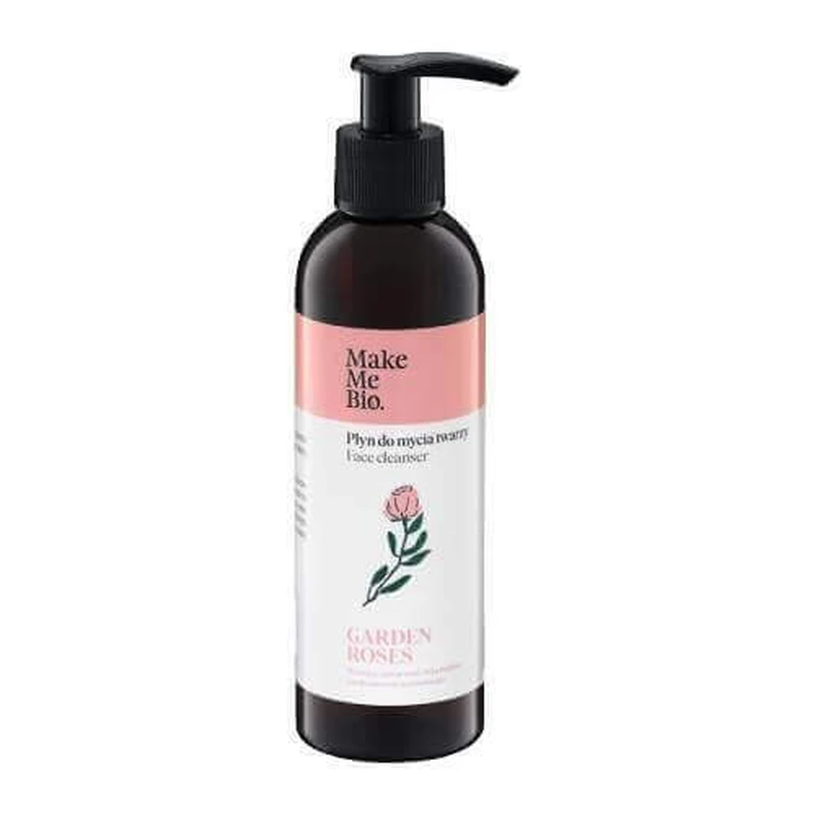 Пінка для вмивання Make Me Bio Garden Roses для обличчя, 200 мл: ціни та характеристики