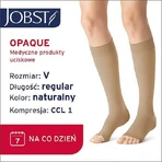 Довгі компресійні гольфи JOBST OPAQUE CCL1 натуральні, розмір 5 OP: ціни та характеристики