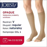 JOBST OPAQUE длинные компрессионные носки для колен CCL1 натуральные, размер 5 OP