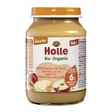 HOLLE Біо дитячий десерт Яблуко та банан з полбою, 190г