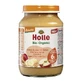 HOLLE Bio детский десерт Яблоко и банан с полбой, 190г