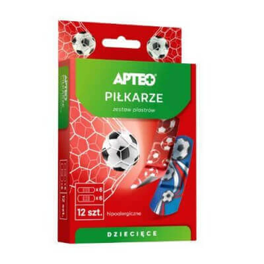 APTEO Пластыри для детей - футболисты, 12 штук: цены и характеристики