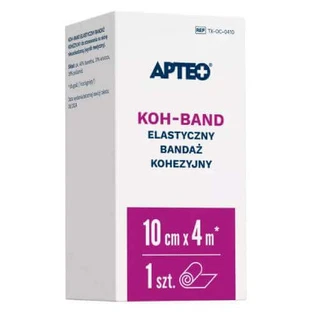 Apteo Koh-Band Еластичний когерентний бинт 10 см х 4 м, 1 шт.